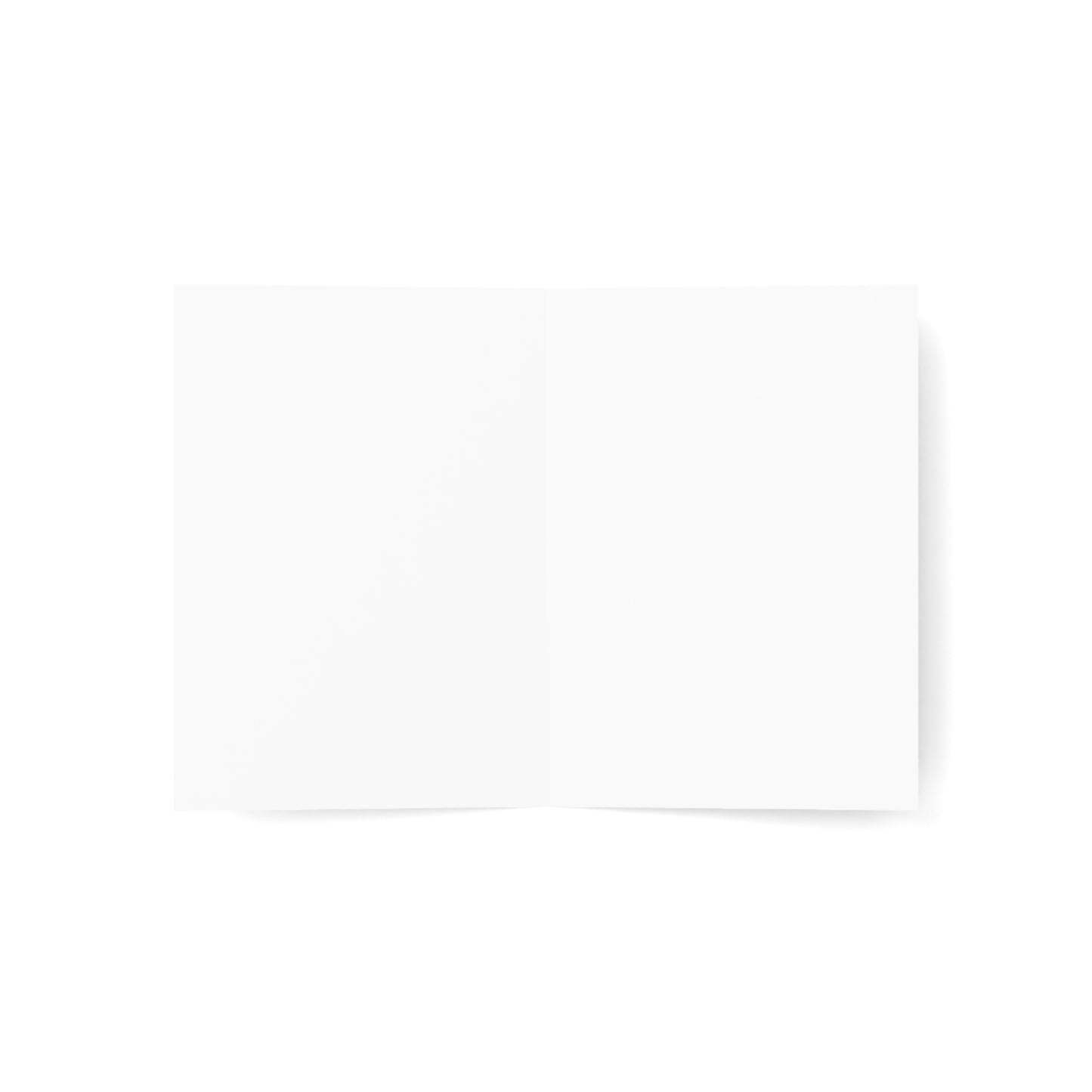 Merry Moosemas Greeting Card - Blank Inside