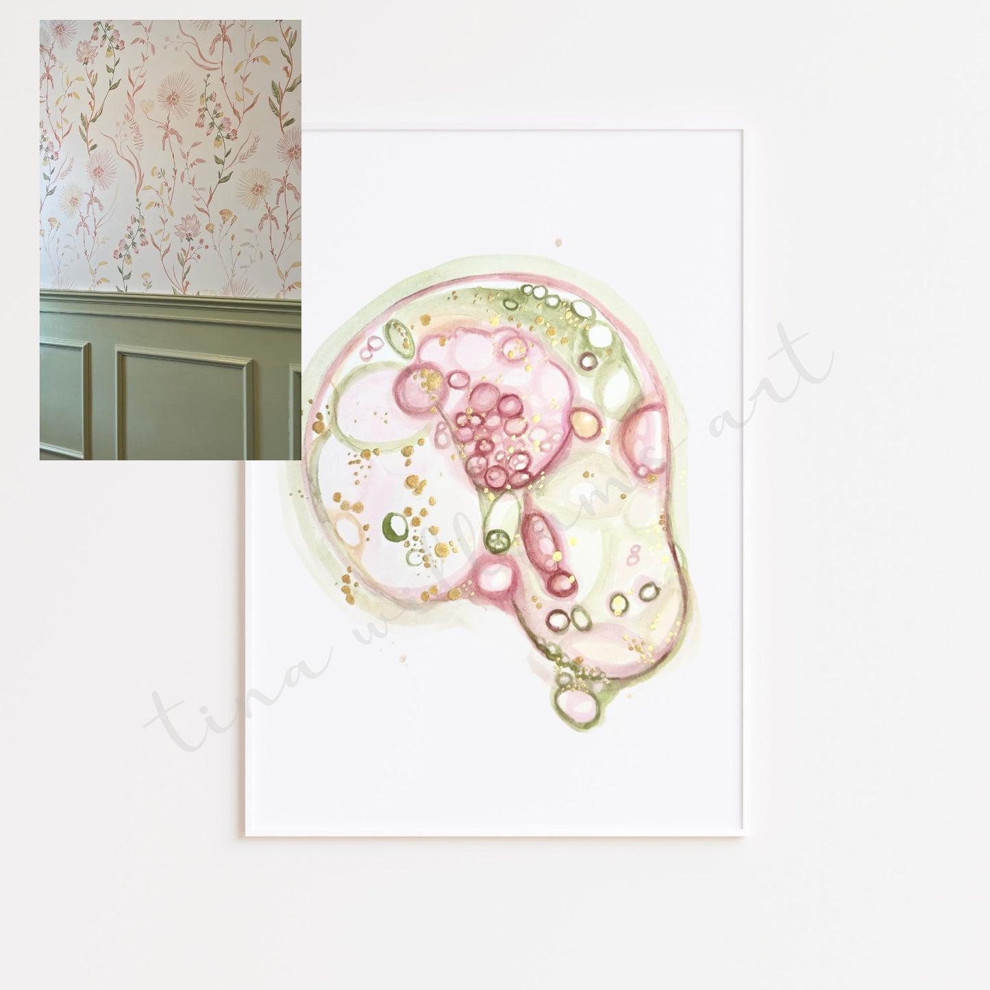 Custom Embryo Watercolor