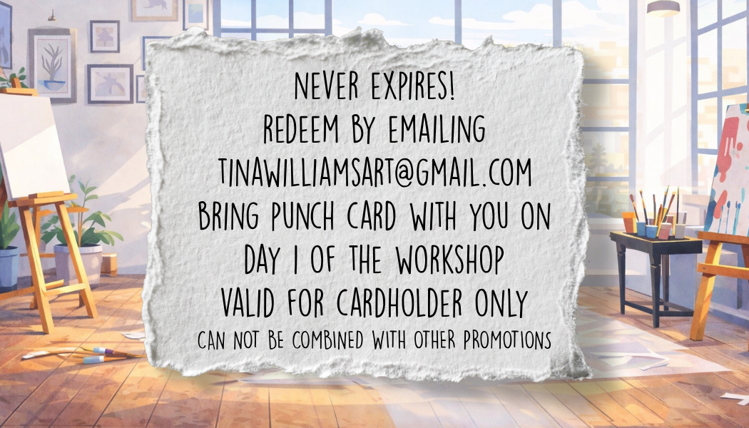 Workshop Card | Buy 6, Get 2 Free