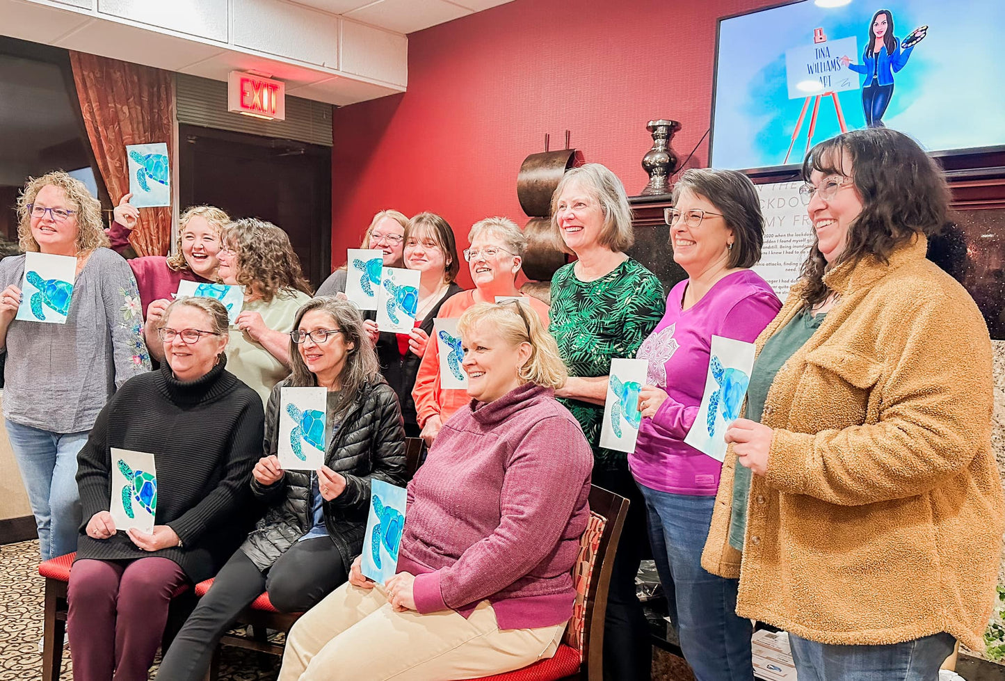 Sea Turtle Sip & Paint | Portsmouth Holiday Inn