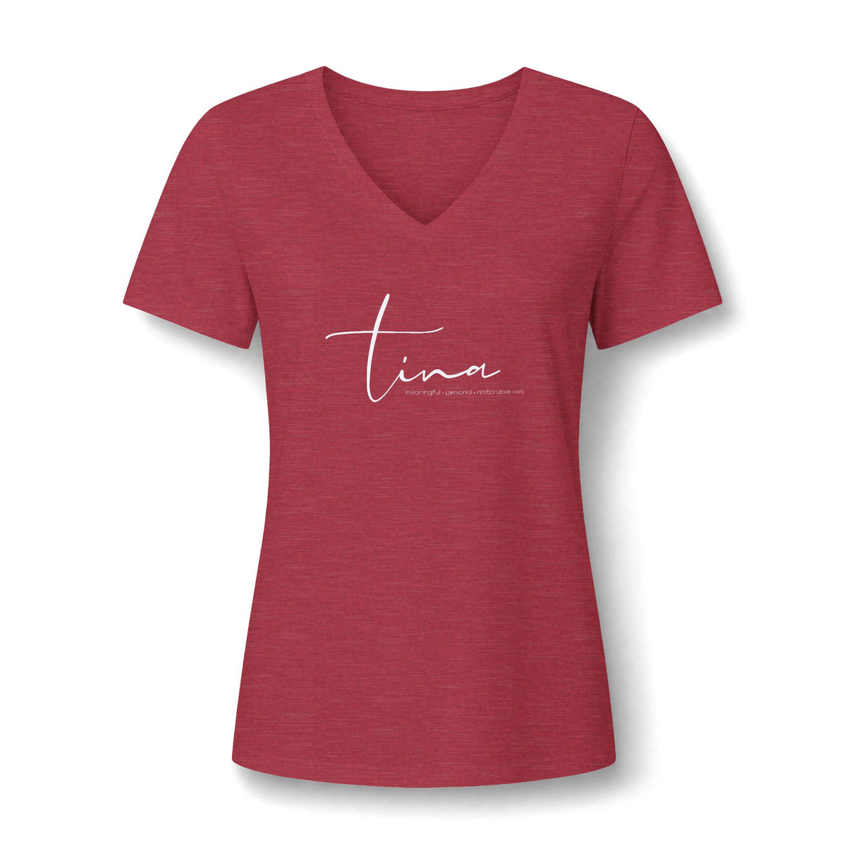 Logo V-Neck Tee