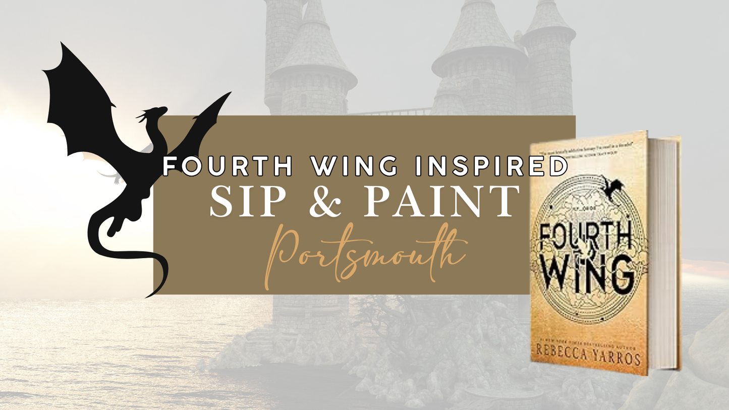 Fourth Wing Inspired Sip & Paint | Portsmouth