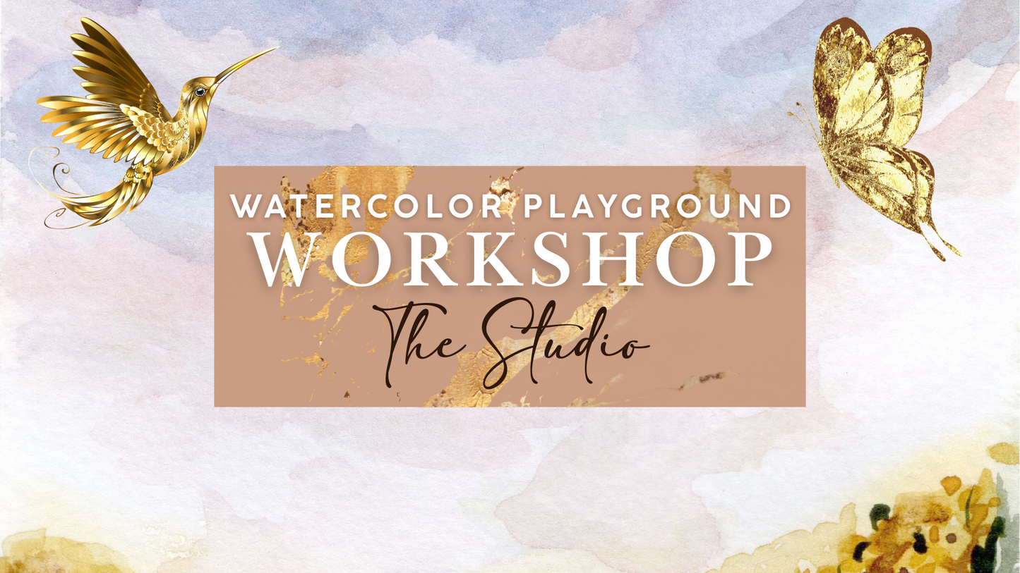 Watercolor Playground Workshop for Adults