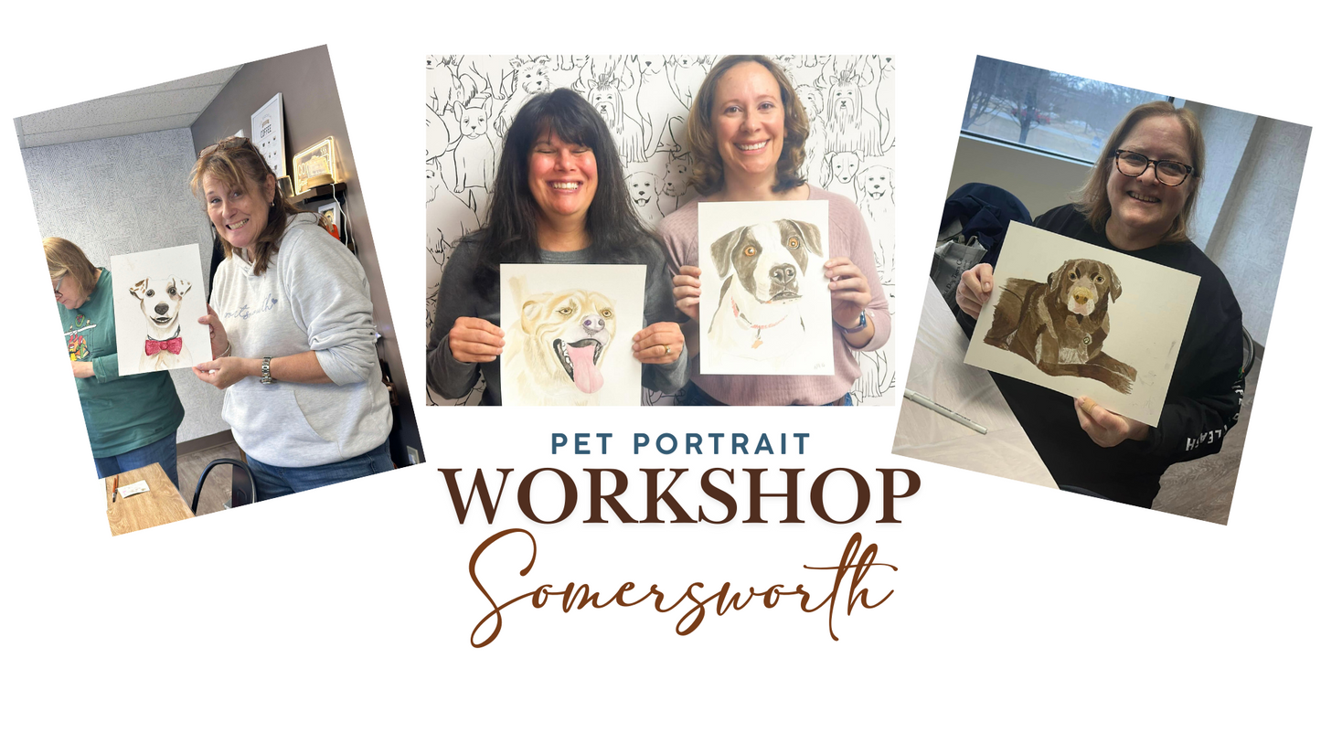 Pet Portrait Workshop @ Somersworth