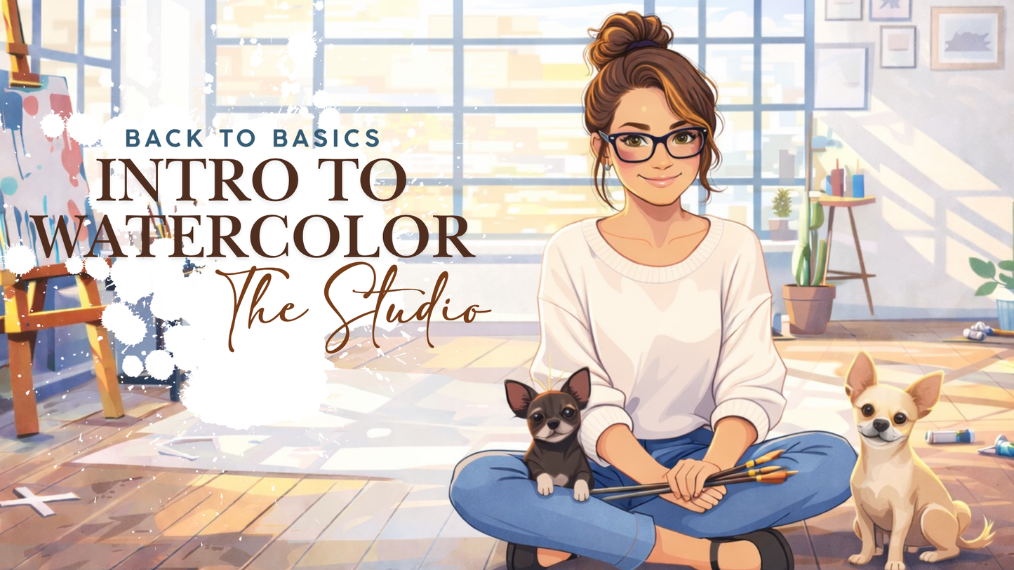 SOLD OUT Introduction to Watercolor Workshop | Tina's Art Studio | 5/26 SOLD OUT