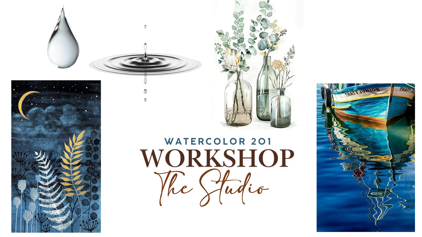 Watercolor 201 at the Studio