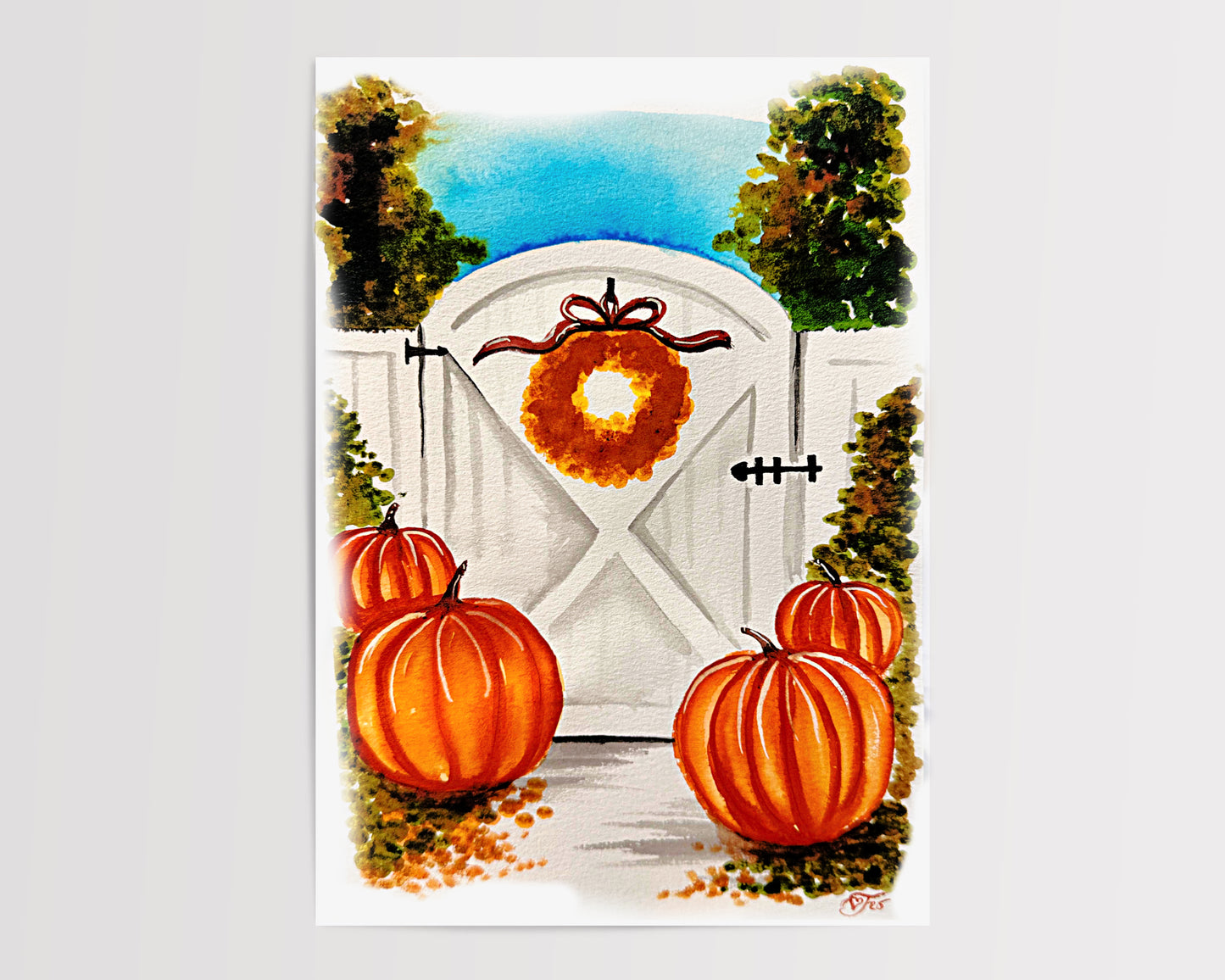 Autumn Garden Gate | Portsmouth