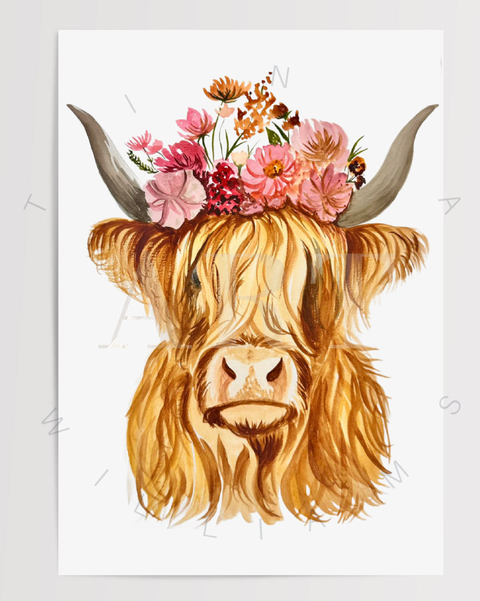 Highland Cow | Sip and Paint Portsmouth