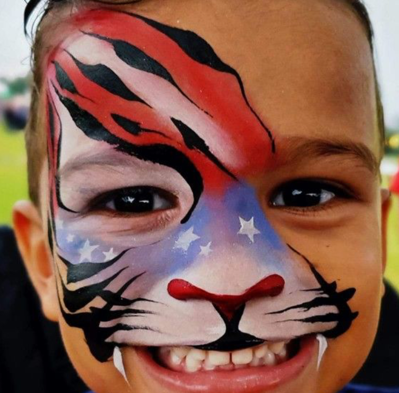 Face Painting at the Studio