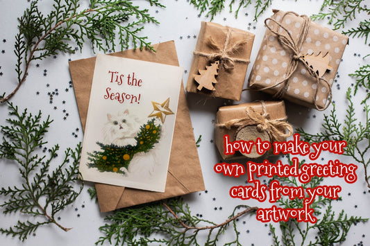 Turning Your Artwork into a Greeting Card