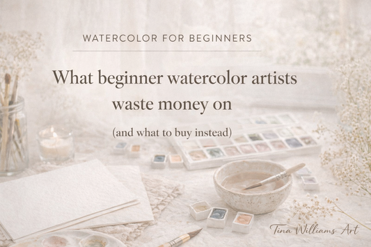 What Beginner Watercolor Artists Waste Money On (And What to Buy Instead)