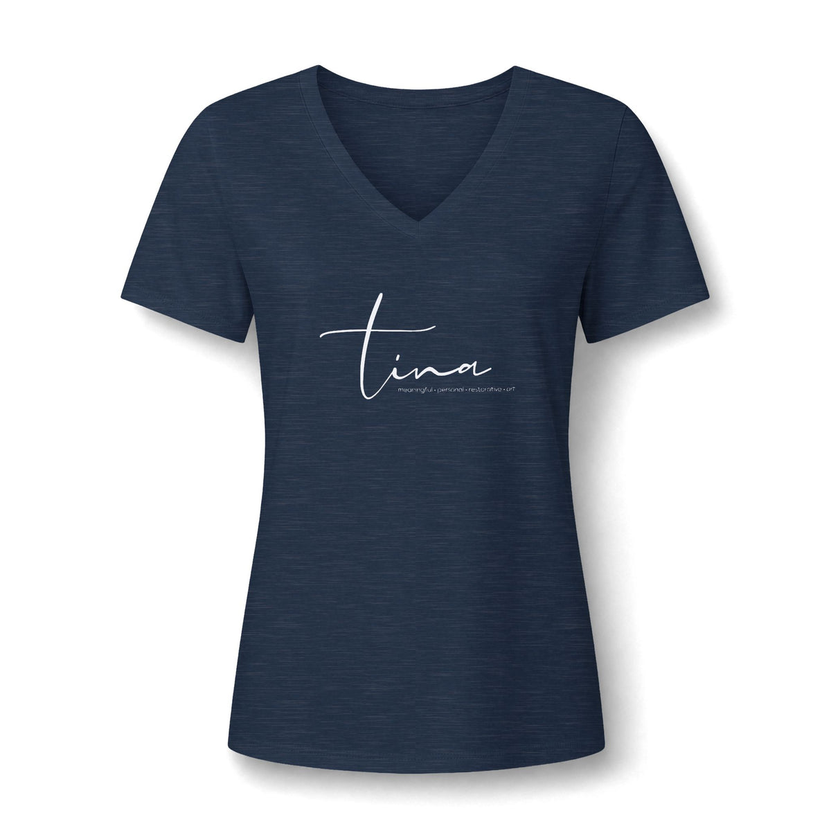 Logo V-Neck Tee