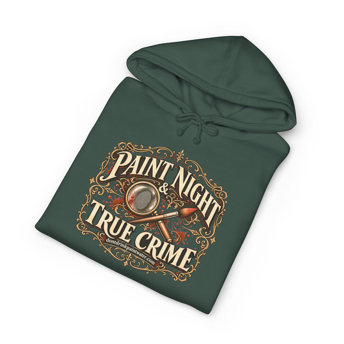 Paint Night True Crime Hoodie