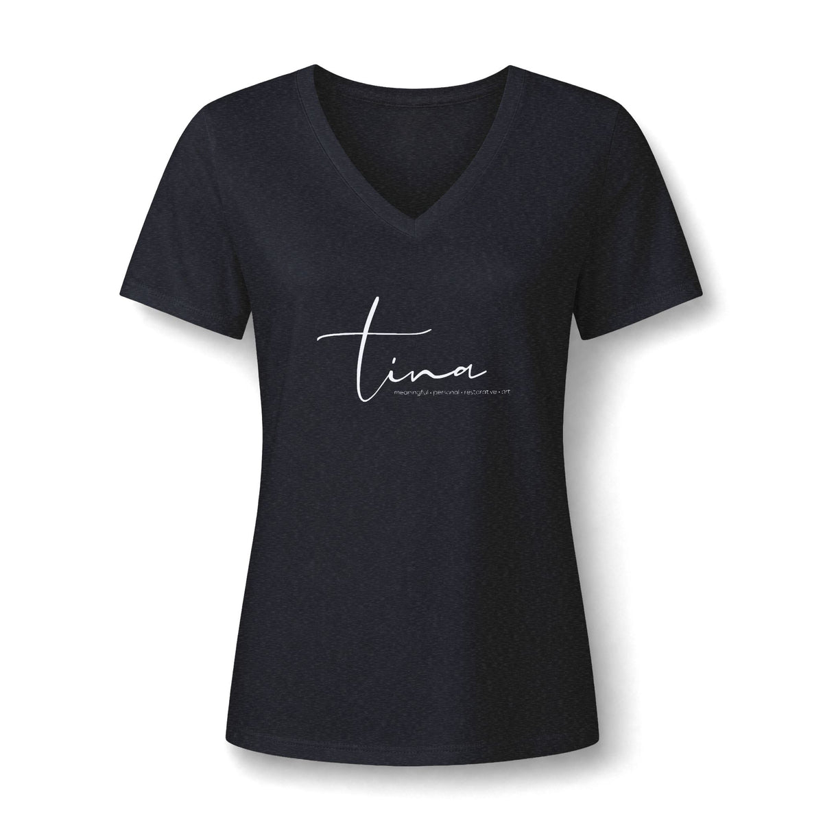 Logo V-Neck Tee