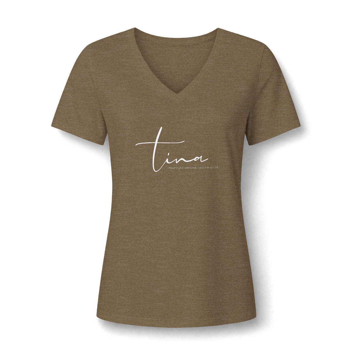 Logo V-Neck Tee
