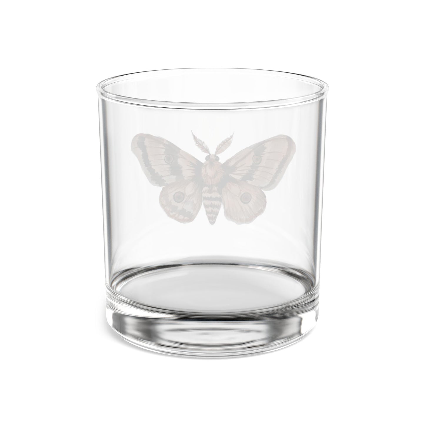 Vintage Moth Cocktail Tumbler (10oz rocks glass)
