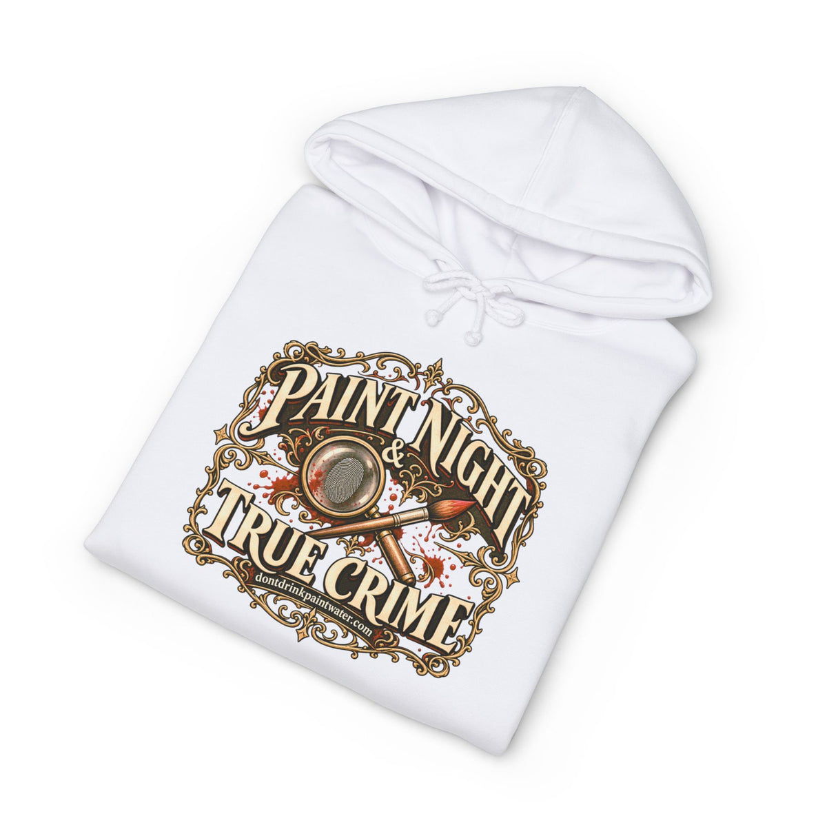Paint Night True Crime Hoodie