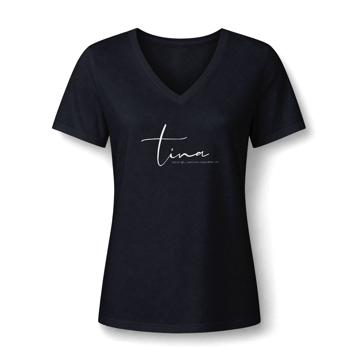 Logo V-Neck Tee