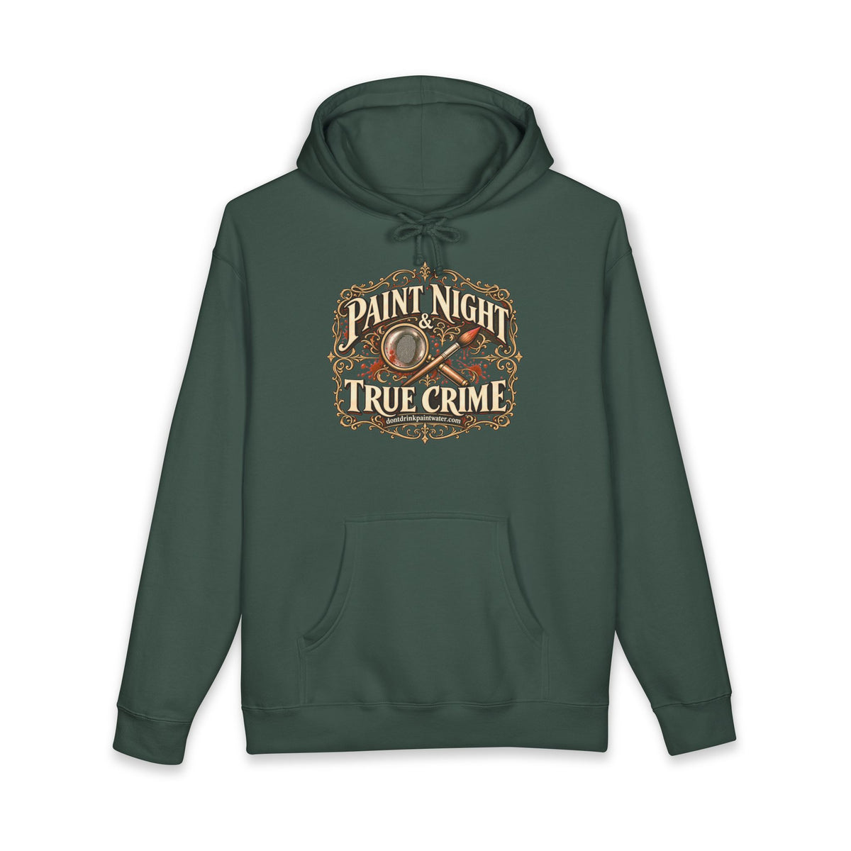 Paint Night True Crime Hoodie