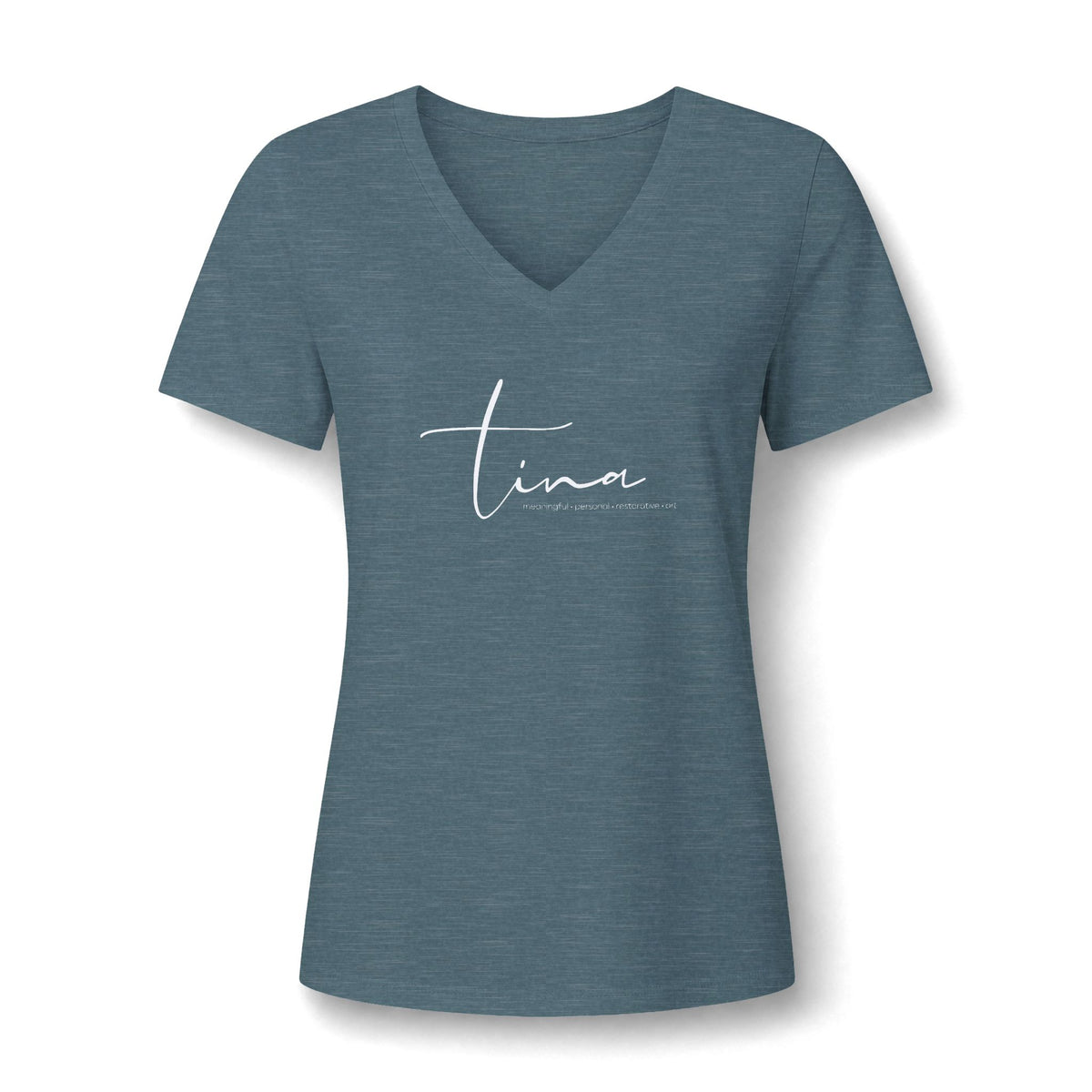 Logo V-Neck Tee