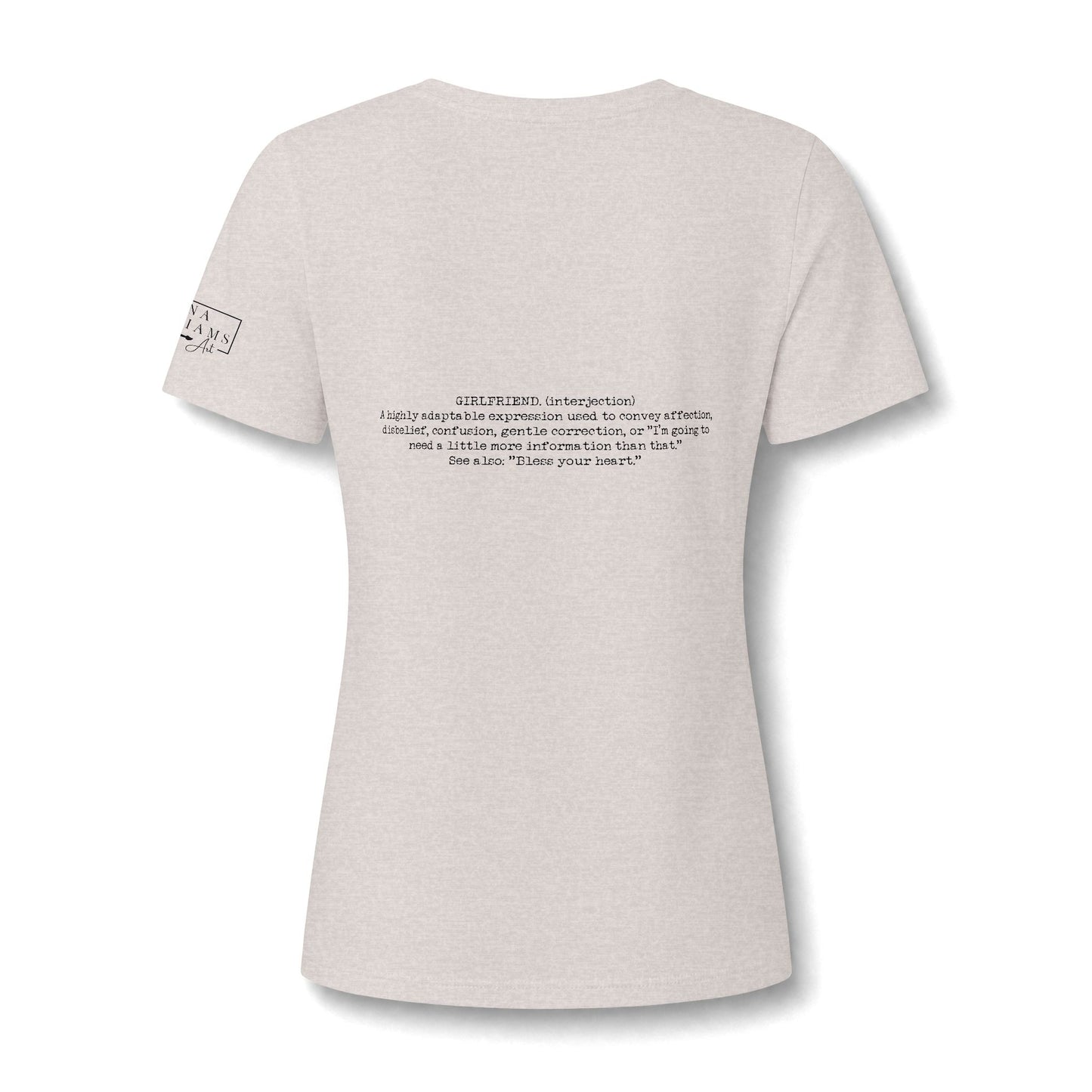 Women's Relaxed Girlfriend V-Neck Tee