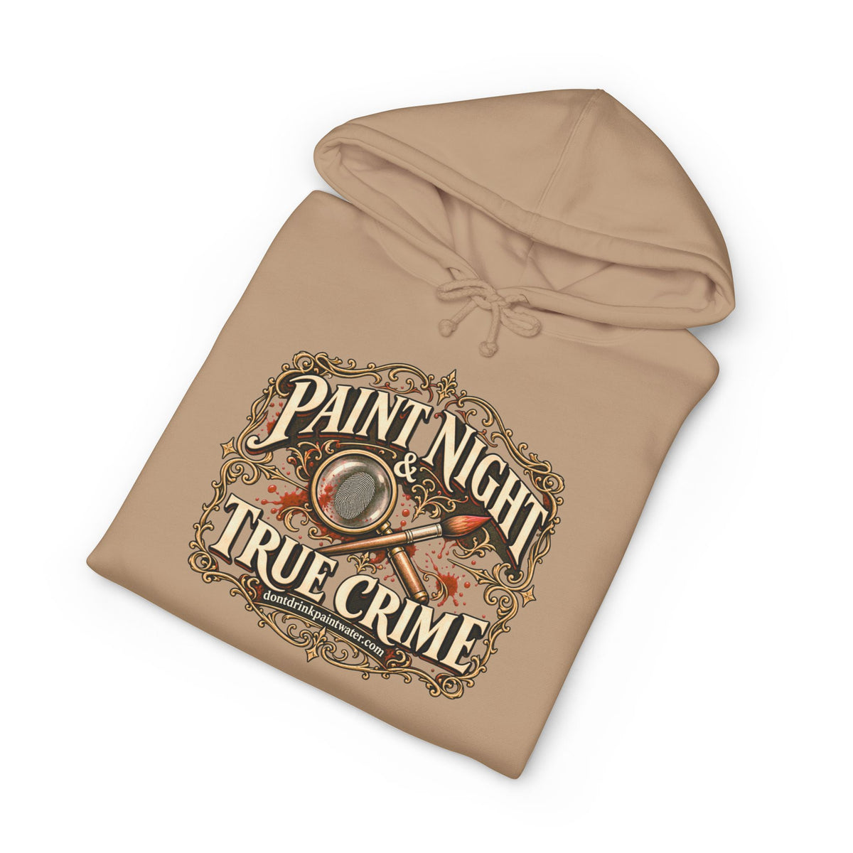 Paint Night True Crime Hoodie
