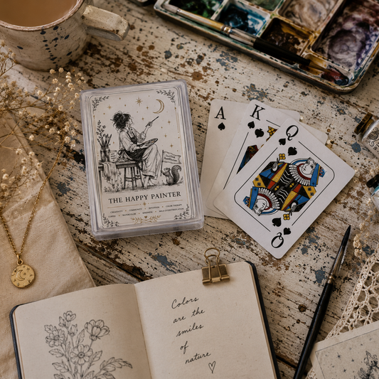'Happy Painter Tarot' | Playing Cards