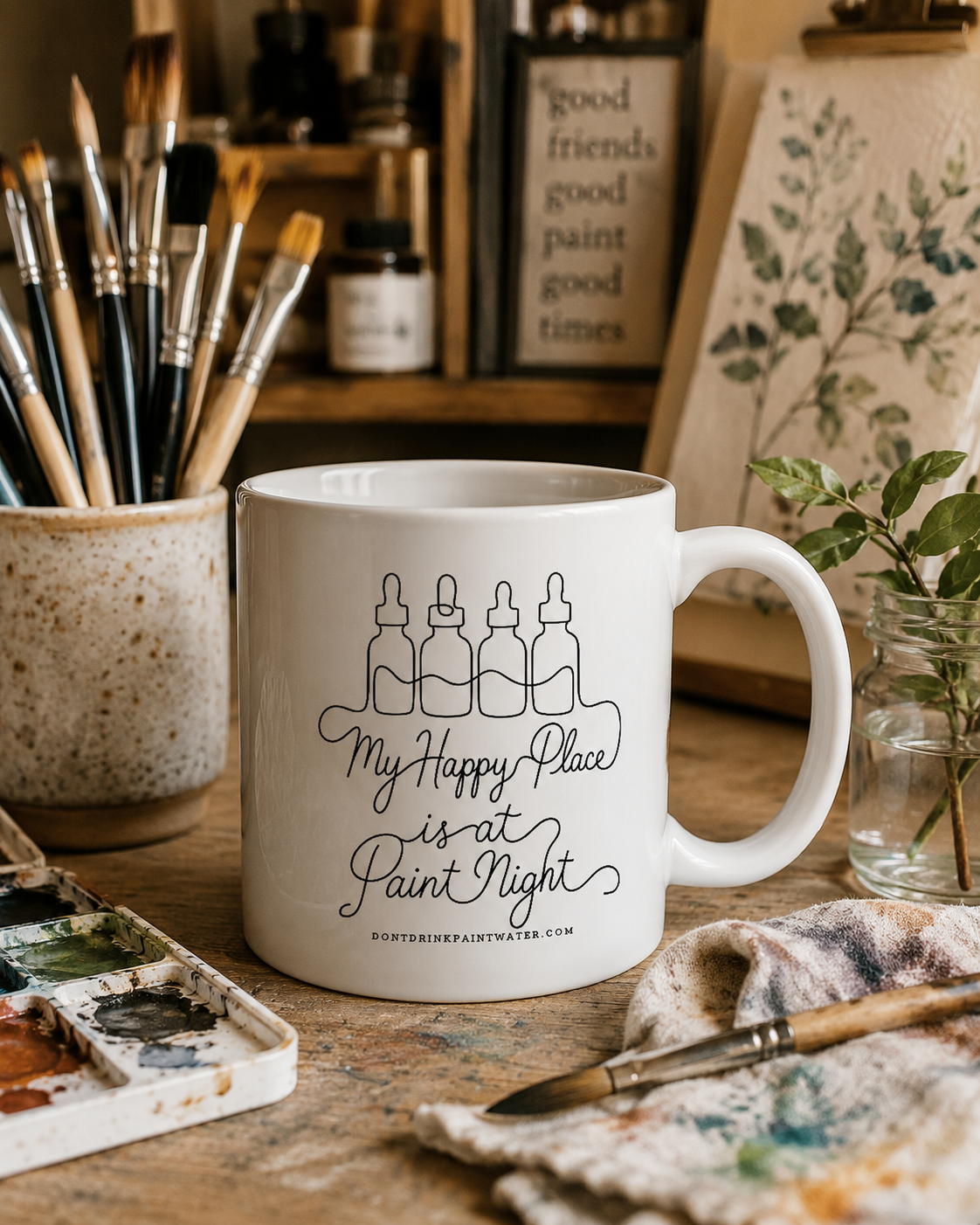 My Happy Place Cozy Mug