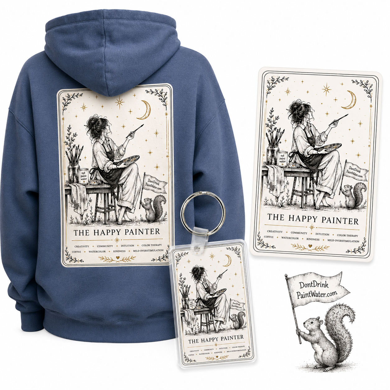 Happy Painter Tarot Coffee Mug