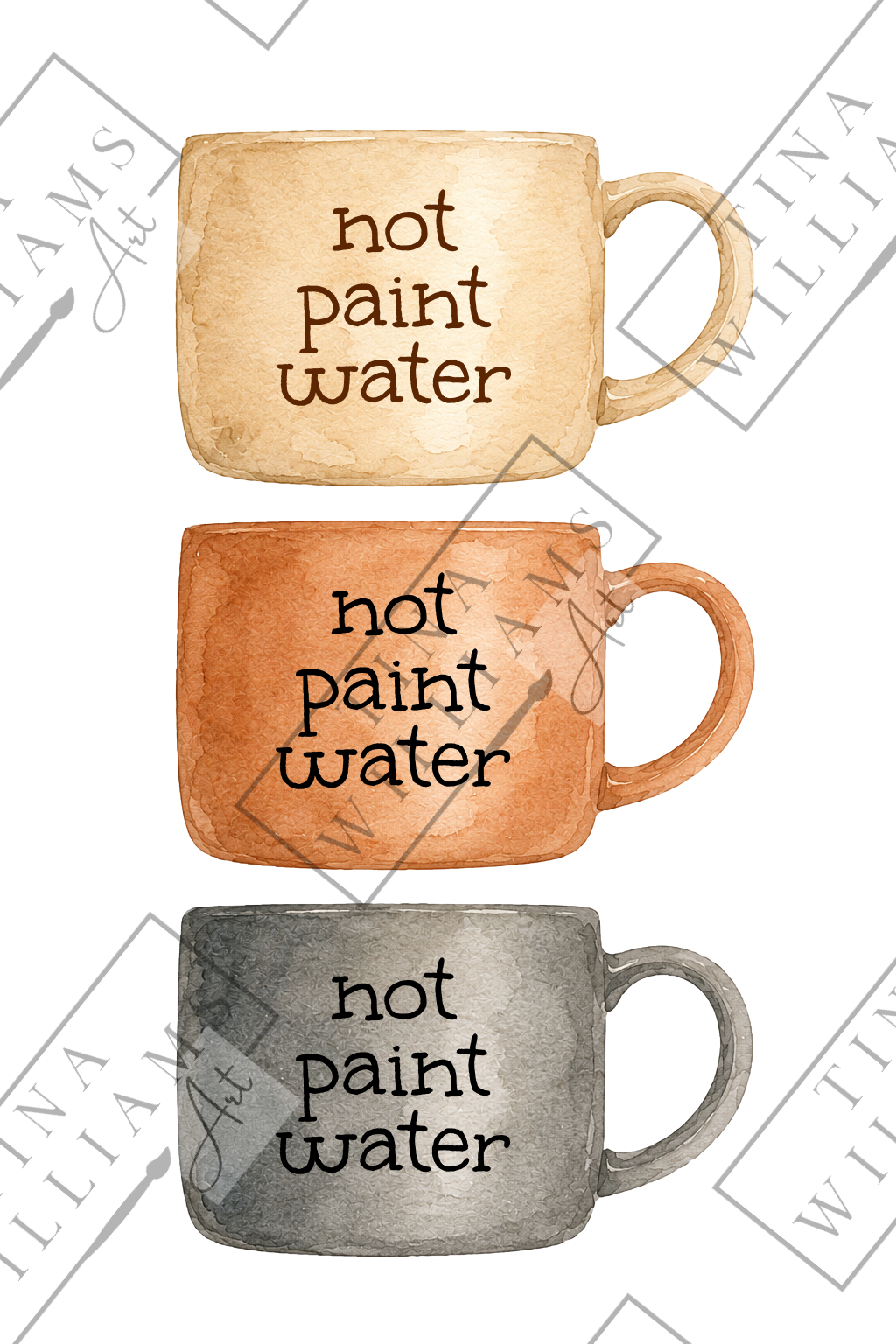 Not Paint Water Long Tee