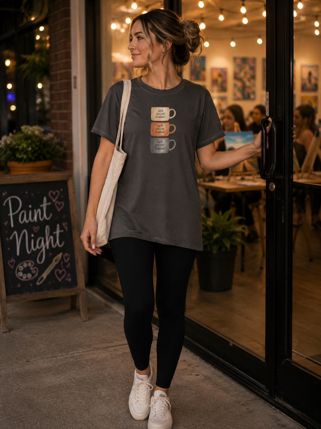 Not Paint Water Long Tee