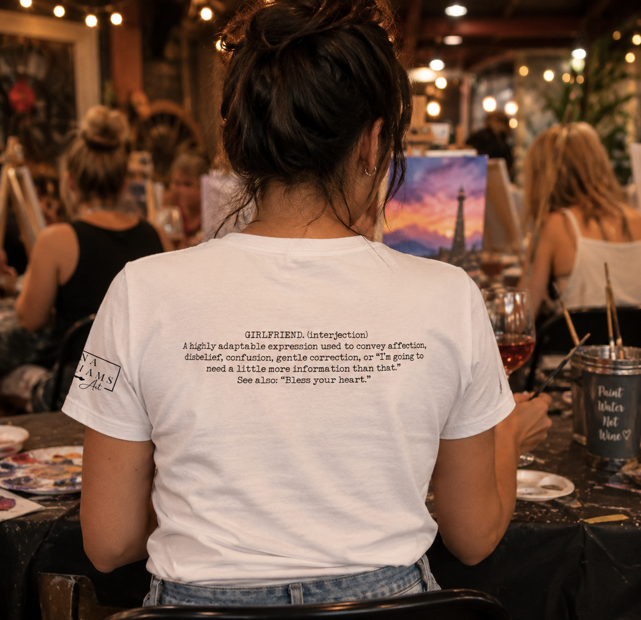 Women's Relaxed Girlfriend V-Neck Tee