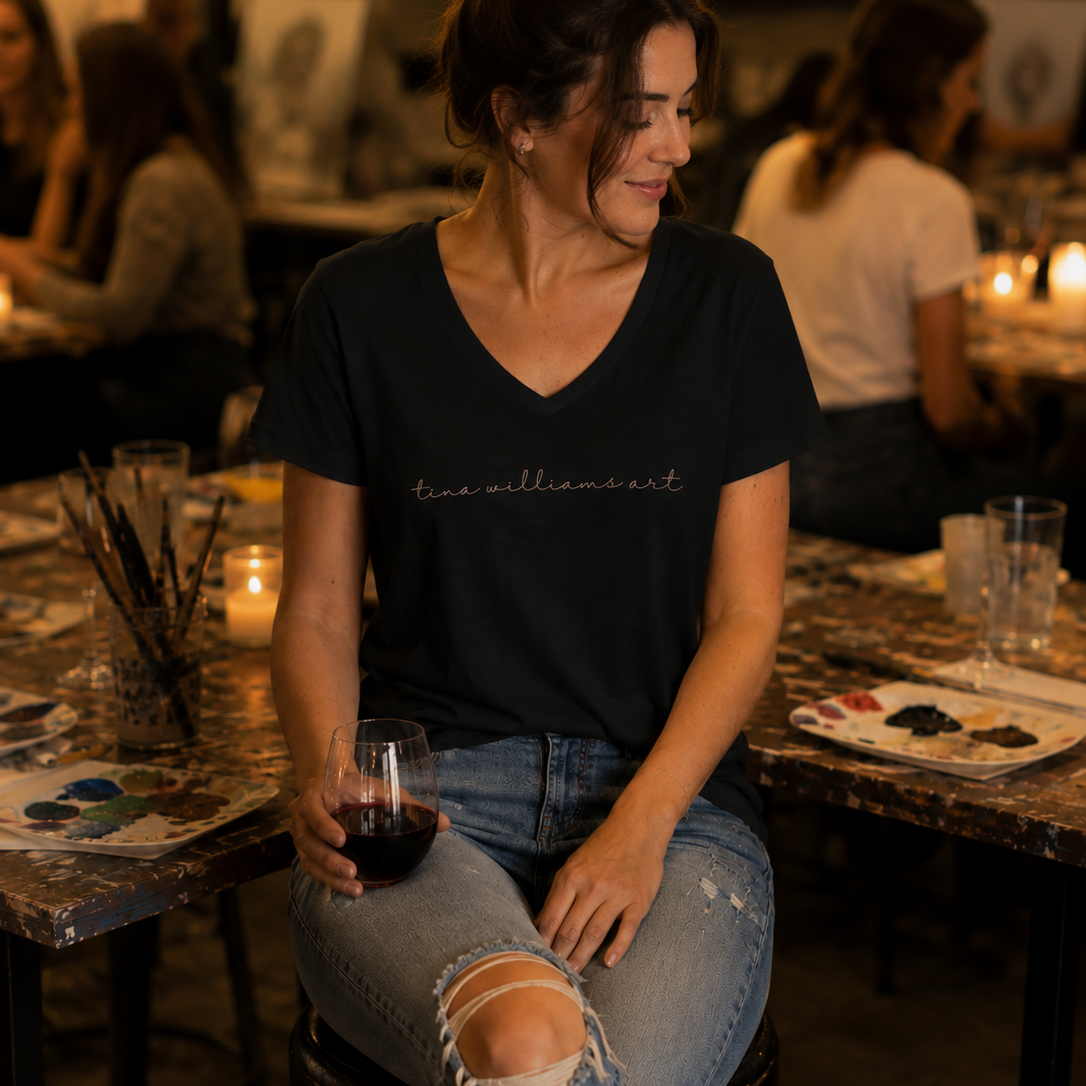 Tina Williams Art Minimalist Tee