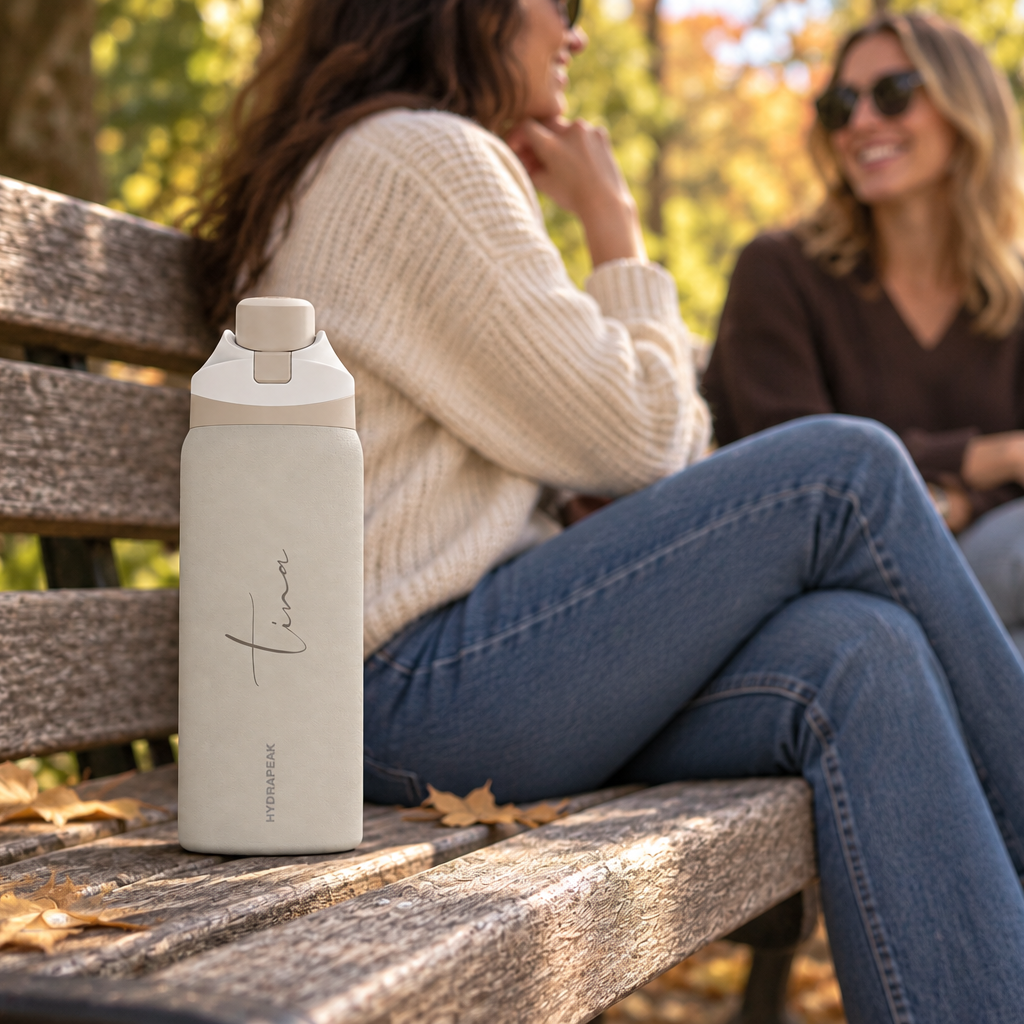Oasis 32oz Insulated Logo Water Bottle
