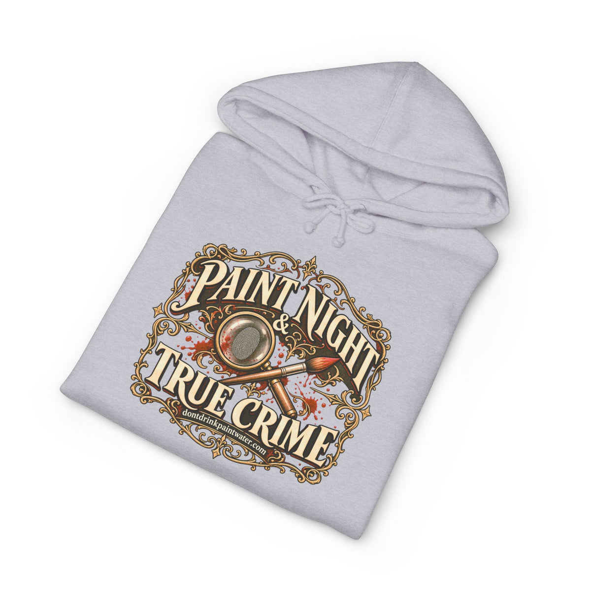Paint Night True Crime Hoodie