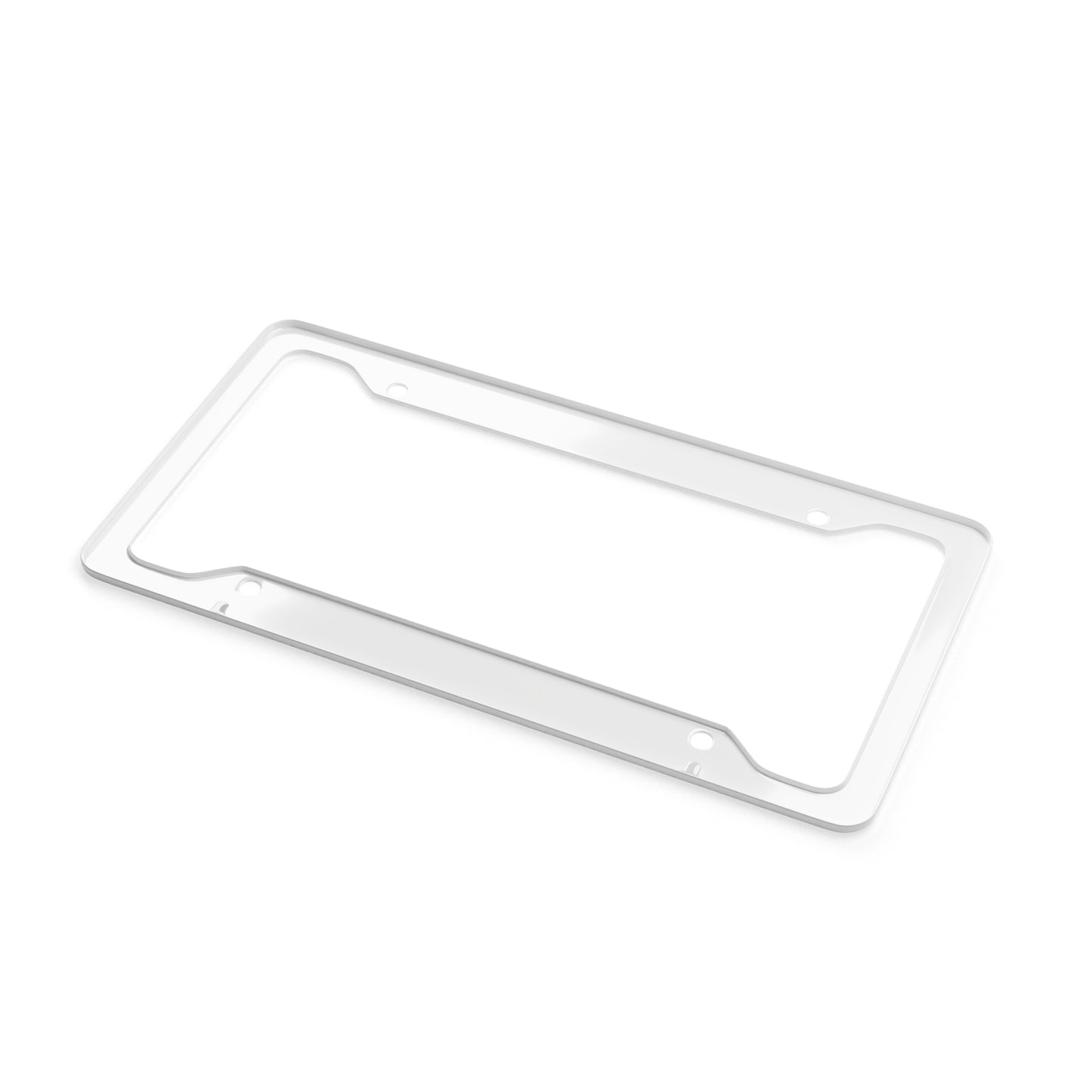 License Plate Frame — “My Happy Place Is At Paint Night” Decorative Car Frame