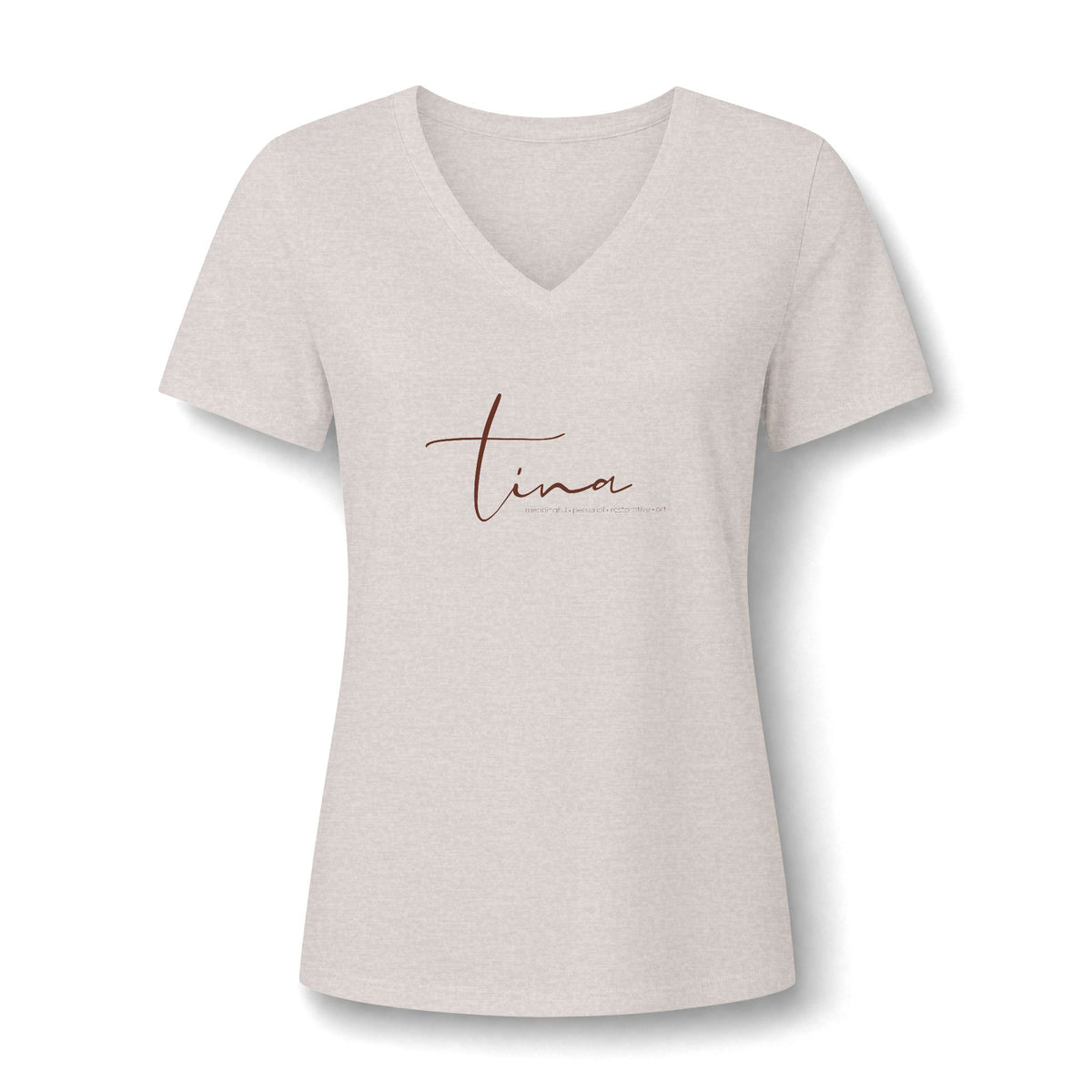Logo V-Neck Tee