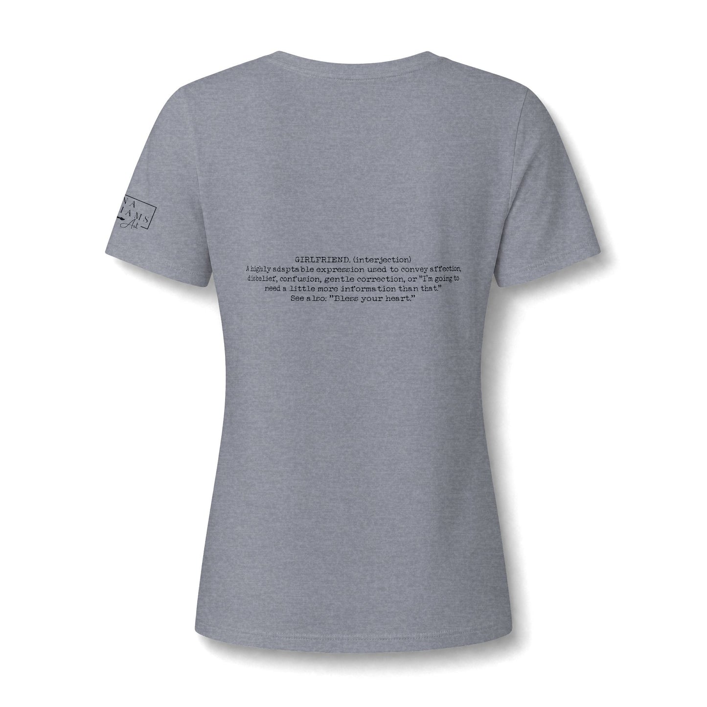 Women's Relaxed Girlfriend V-Neck Tee
