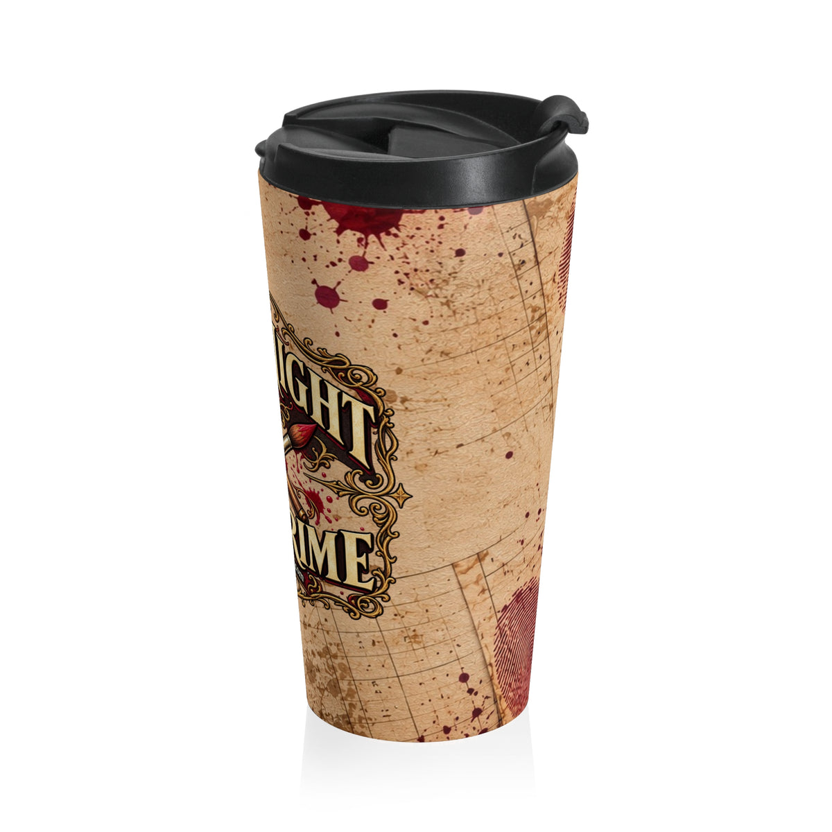 Paint the Night True Crime Travel Mug