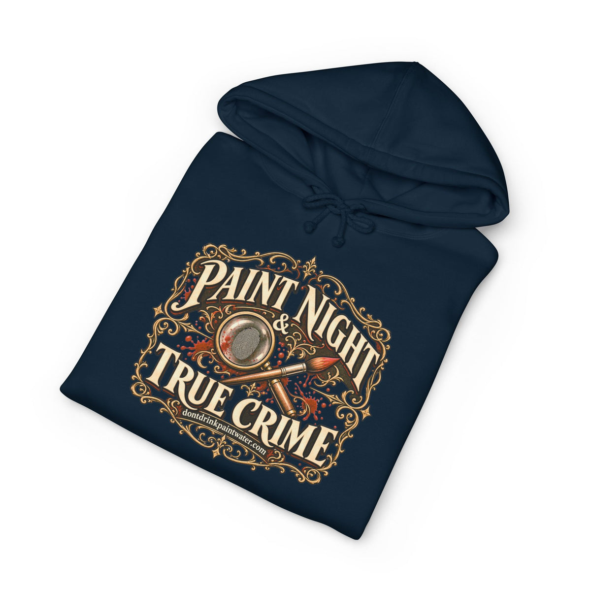 Paint Night True Crime Hoodie