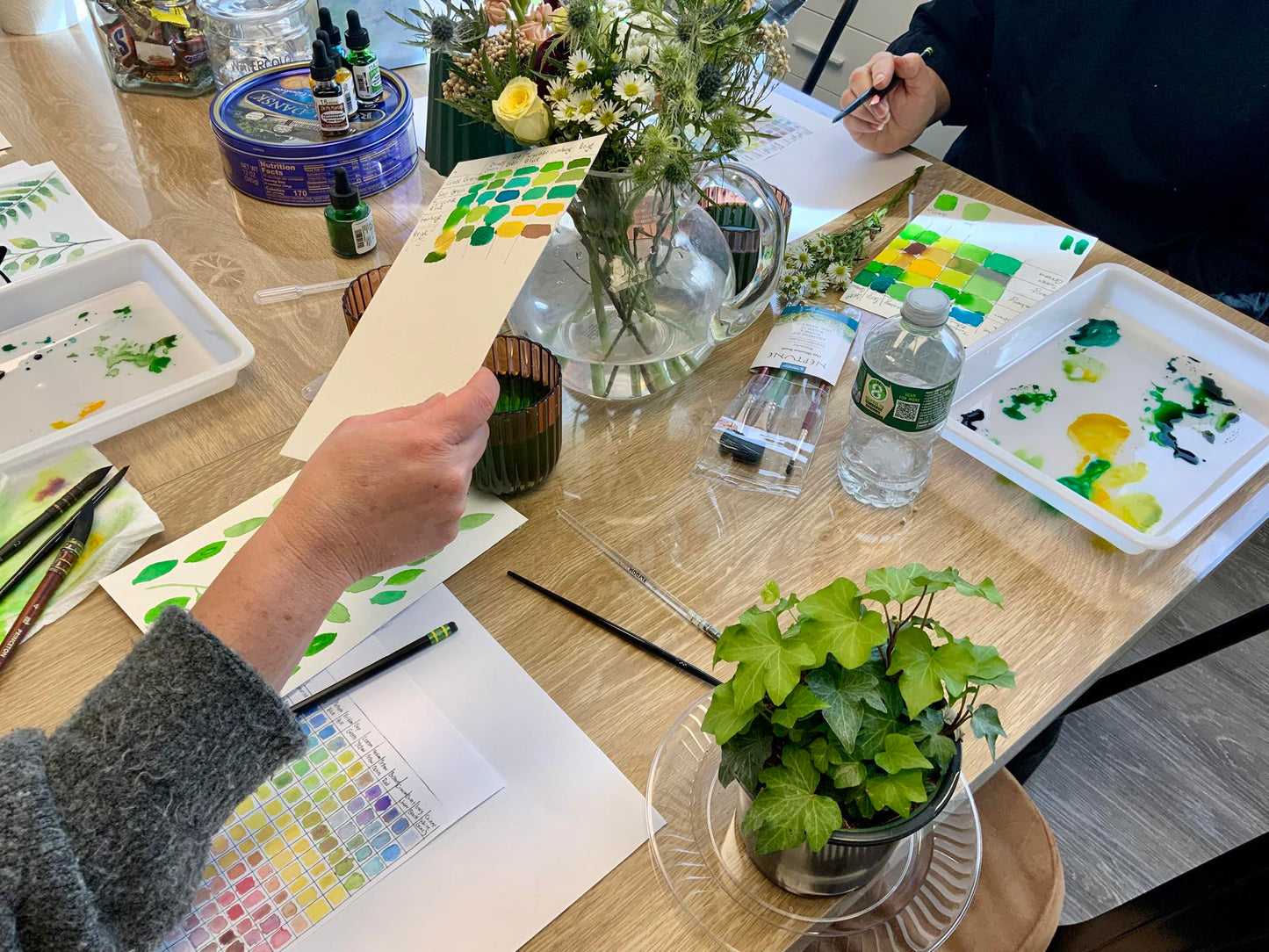 SOLD OUT Botanicals and Florals Workshop | Tina's Art Studio SOLD OUT