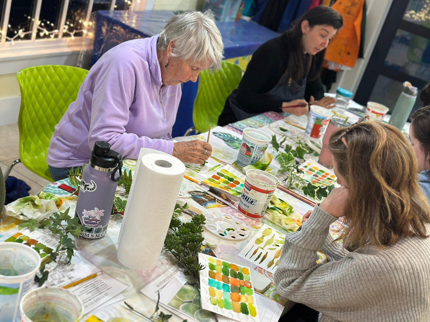 SOLD OUT Botanicals and Florals Workshop | Tina's Art Studio SOLD OUT