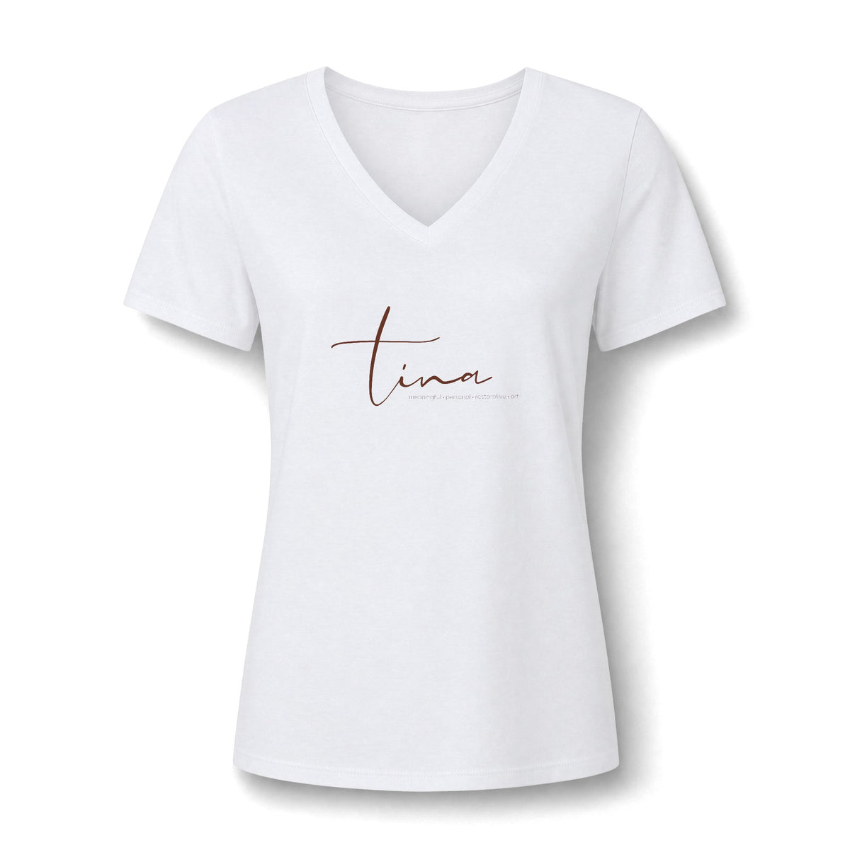 Logo V-Neck Tee