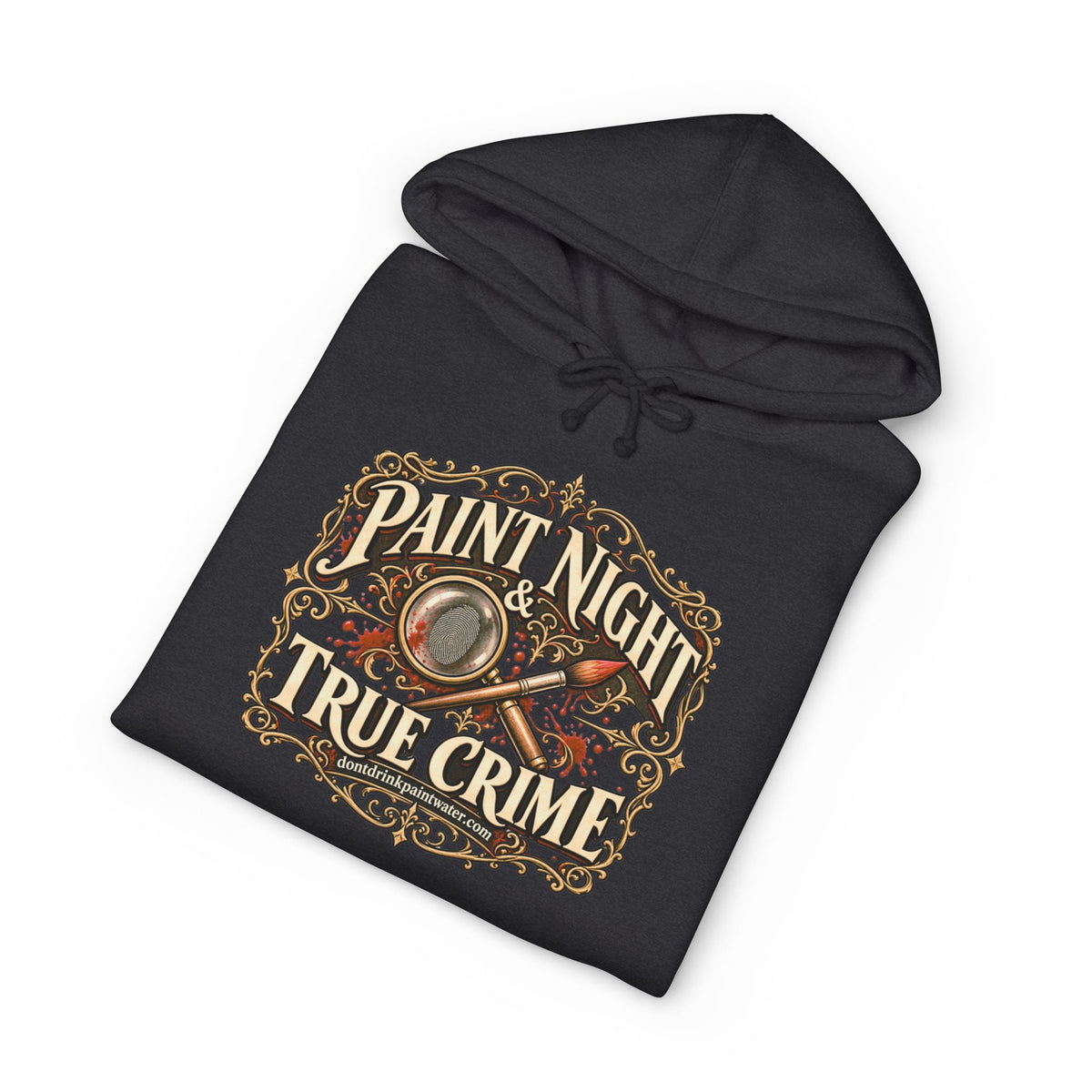 Paint Night True Crime Hoodie
