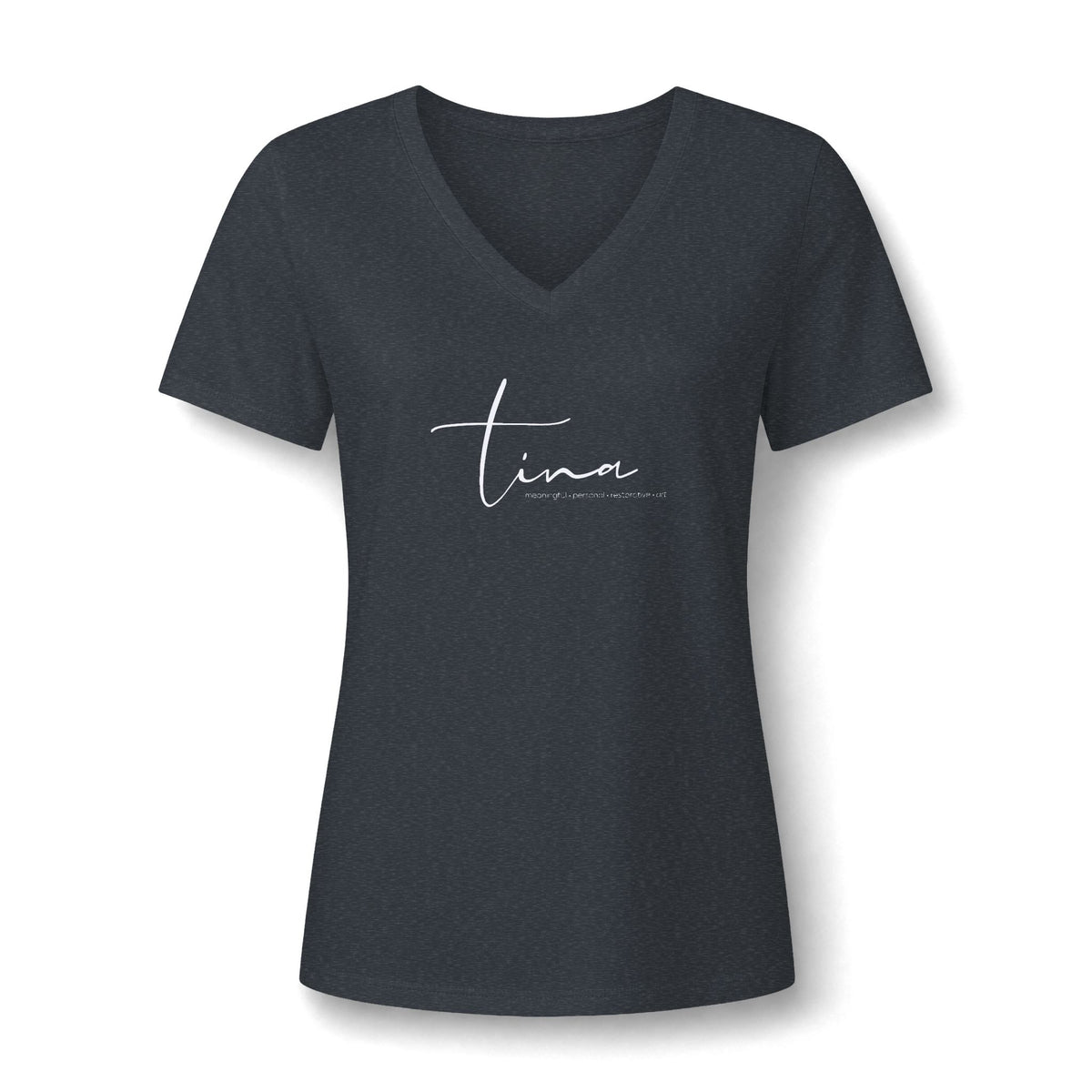 Logo V-Neck Tee