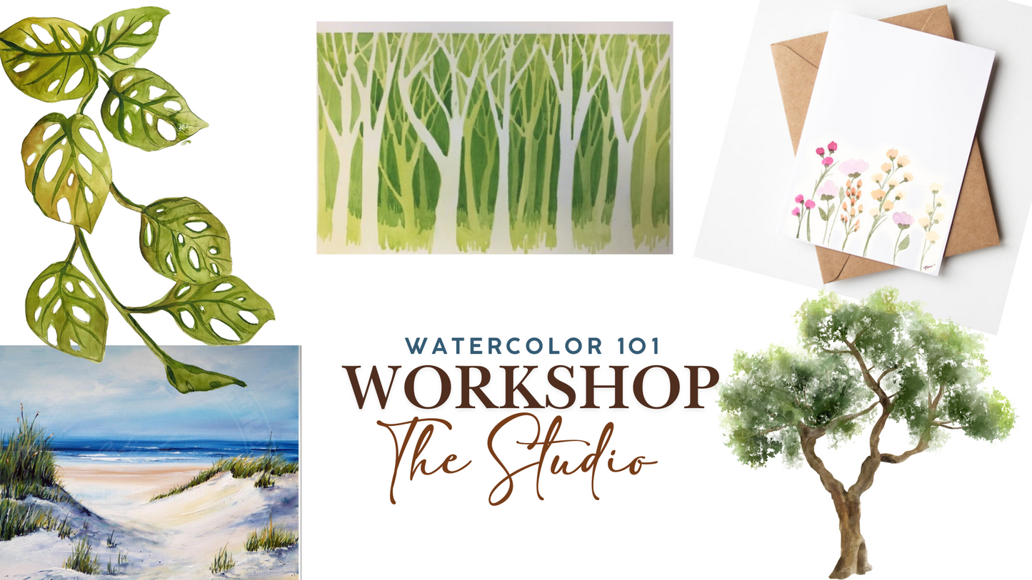Watercolor 101 @ the Studio