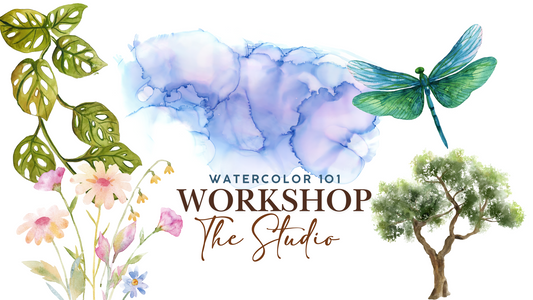 Watercolor 101 @ The Studio - New and Improved!