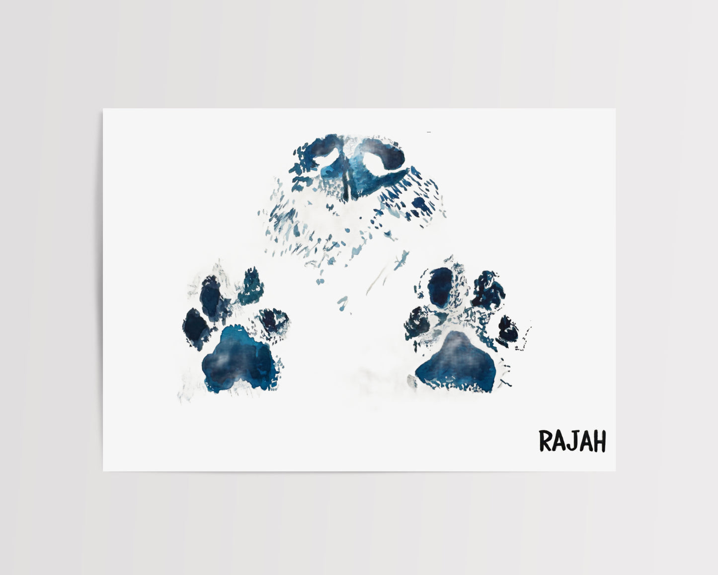 Hand Painted Paw Prints | Nose Prints | Custom Artwork