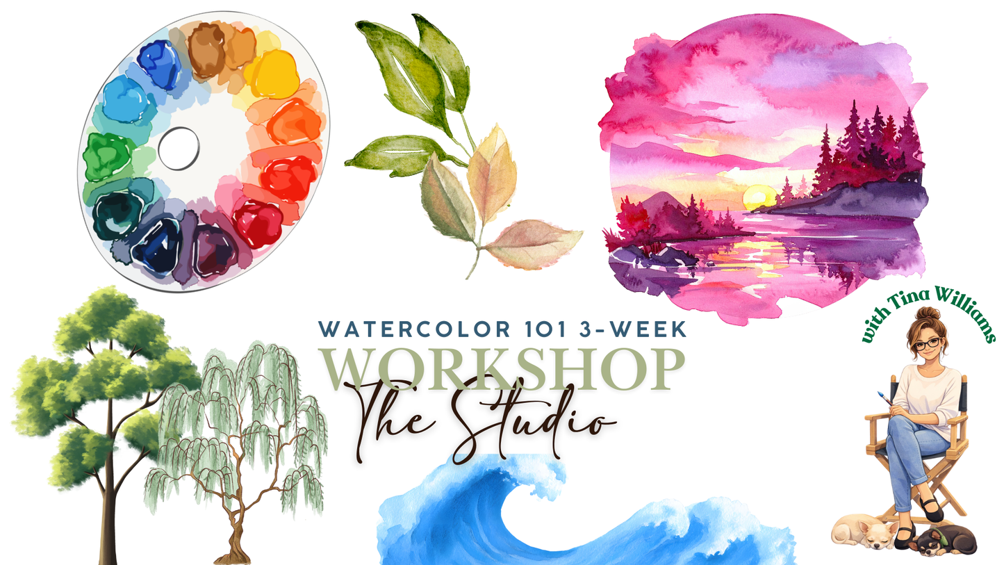 SOLD OUT Watercolor 101 @ The Studio SOLD OUT