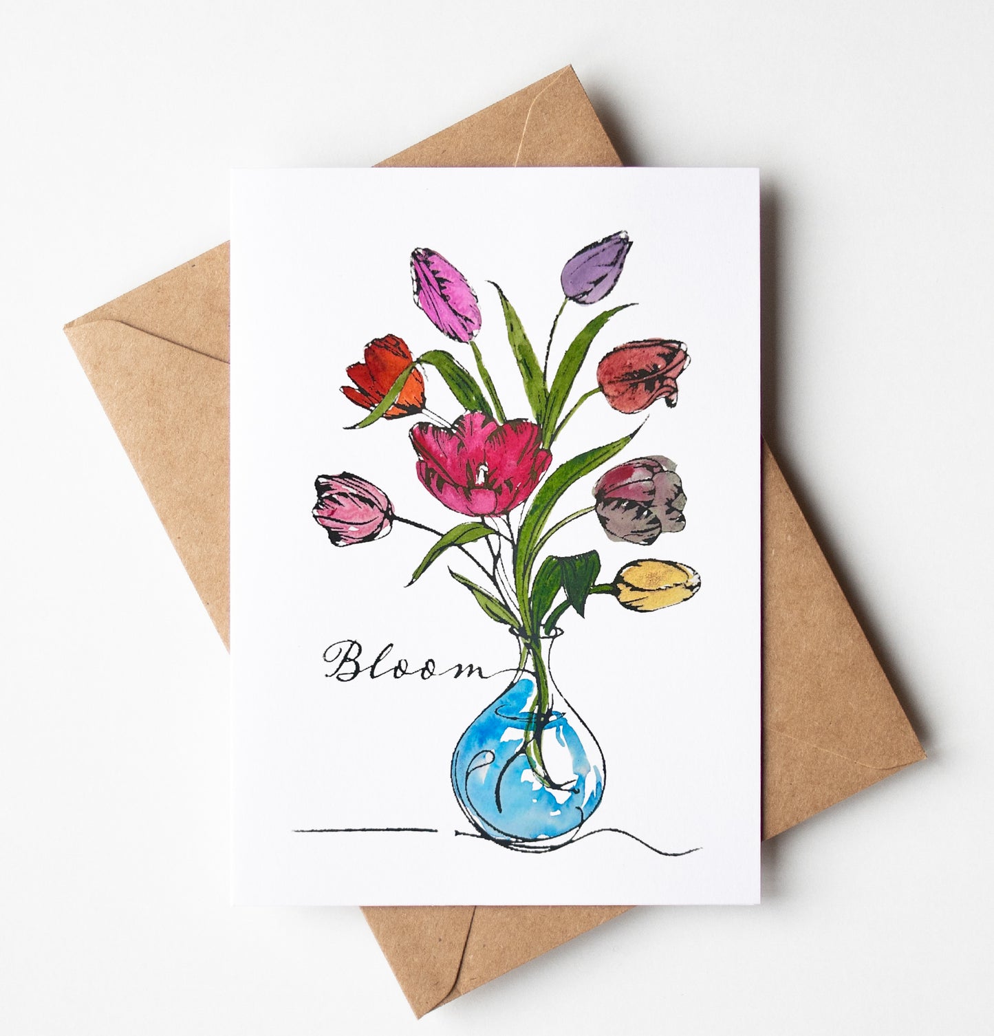 Watercolor and Screenprinting Greeting Cards | Somersworth